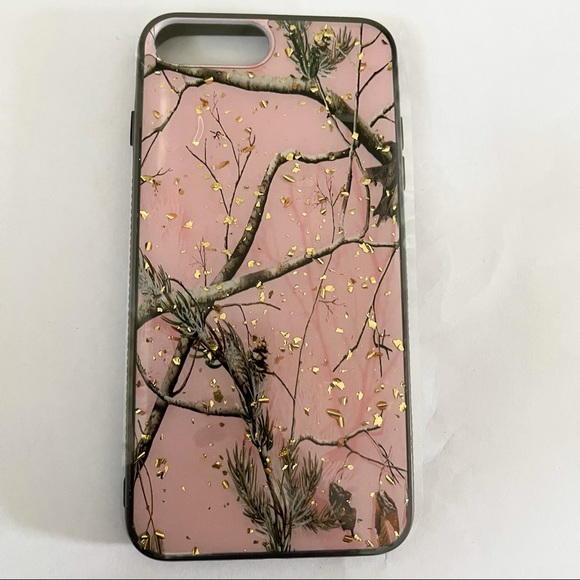 Pink Tree Apple IPhone 8 Plus case - Picture 1 of 2